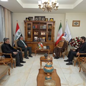 Meeting of the Director of International Affairs of Imam Reza International University with the Cultural Attaché of the Islamic Republic of Iran in Baghdad